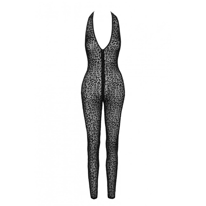 Сексуальний бодістокінг з леопардовим принтом M F286 Noir Handmade
