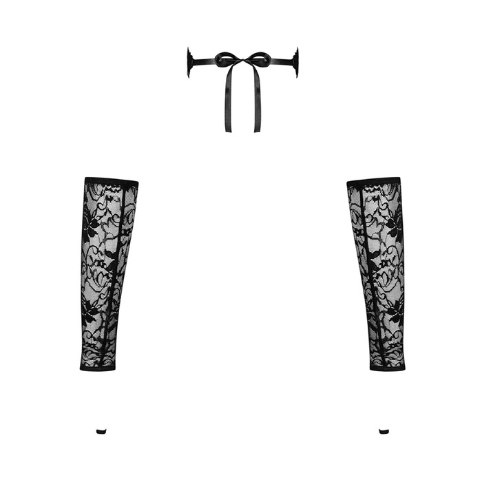 Маска та рукавиці Obsessive Kokietta O/S