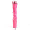 Ботинки Pleaser Flamingo-1051, каблук 8 дюймов, 4-дюймовый PF, открытый носок, шнуровка, до середины голени, молния сбоку, розовые