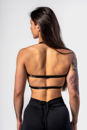 Топ Deni x NEBBIA Sports Crop Tank Black 309