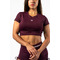 Топ Nebbia Open-back Cropped Top STRONG BEAUTY Dark Red 430