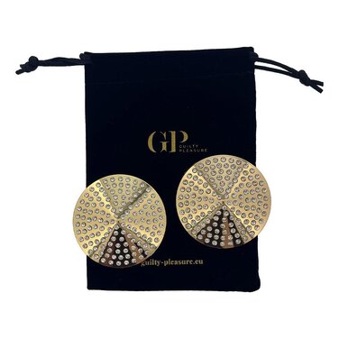 Пестиси на соски Guilty Pleasure Noir Taille, золоті