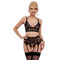 Комплект білизни Bra Suspender Set L