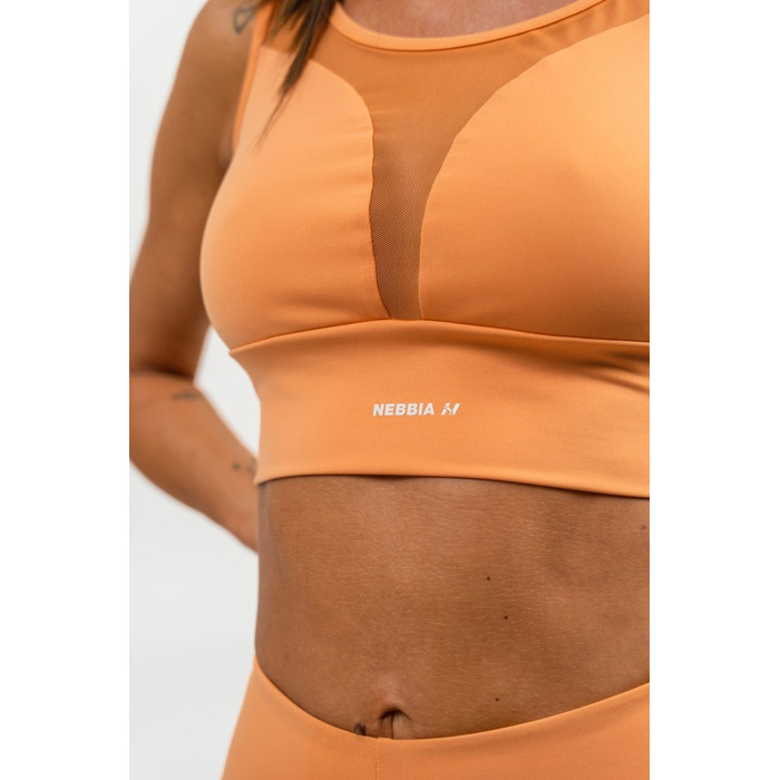 Топ Medium-Support Mesh Sports Bra PERFORMANCE Orange 477