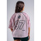 Футболка Nebbia Oversized T-Shirt '97 PRIMAL Pink Leopard 862