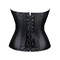 Корсет із застібкою блискавкою Star Night Sexy Leather і шнурівкою, чорний, S (без коробки)