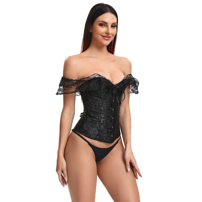 Корсет Star Night 12 Plastic Bones черный, XS