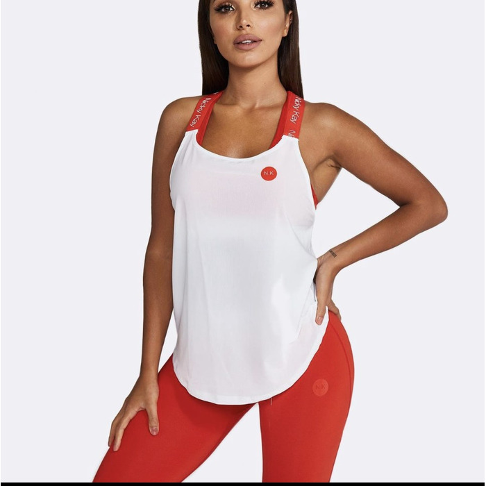 Майка жіноча Babalu NK White S борцовка спортивна