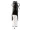 Ботильоны Pleaser Bejeweled-1018DM-7, каблук 7 дюймов, PF 2 3/4 дюйма, открытый носок/пятка, боковая молния, черная искусственная кожа/серебро