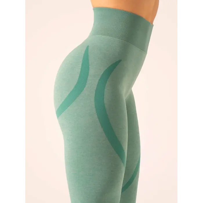 Леггинсы Ryderwear Sculpt Seamless Leggings - Forest Green Marl