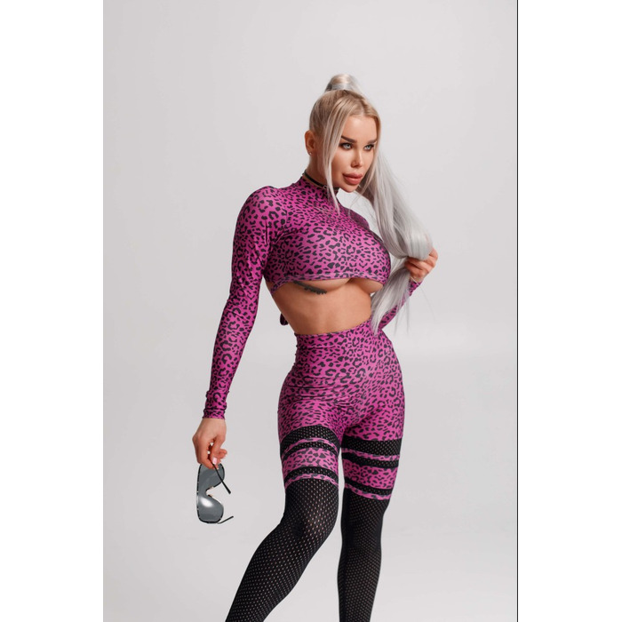 Леггинсы Legging Bless Fitzona Leo Pink 14930