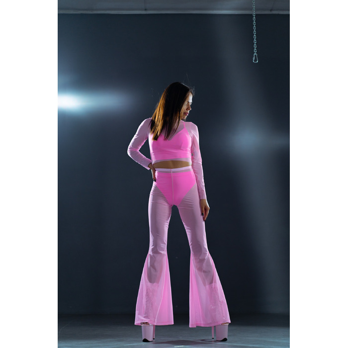 Рашгард без окантовок та штани Кльош для Pole dance