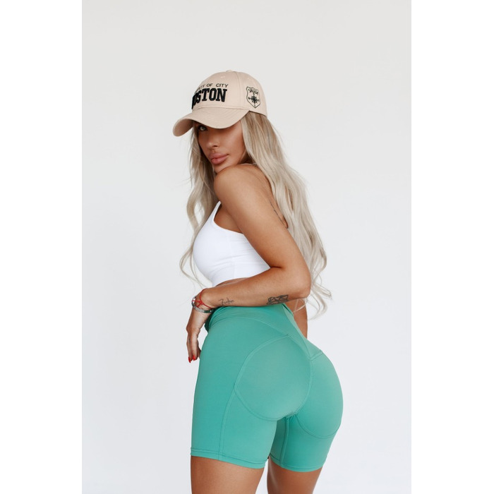 Велосипедки High Waisted Biker Shorts ELITE Green 467