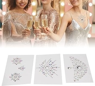 Прикраса для грудей MIMI Metallic Skin Transfer Bijoux Indiscrets