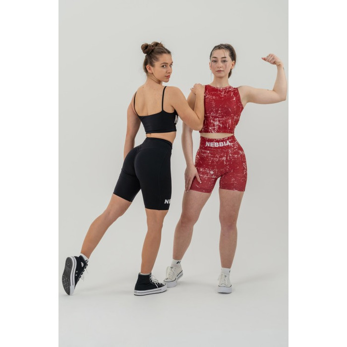 Шорти Nebbia High waisted leggings shorts 5'' HAMMIES Red 615