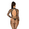 Комбінезон у велику сіточку Obsessive Bodystocking N121 black XL/XXL
