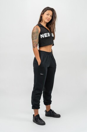 Штани Nebbia Oversized Joggers With Pockets Gym Time Black 281