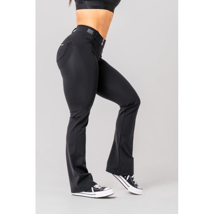 Штани Nebbia Bubble Butt Flared Pants 2.0 POWER LIFT Black 308