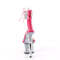 Босоніжки Pleaser Sky-327RSI *7 дюймів на підборах, 2 3/4 дюйма з манжетою на щиколотці PF з RS, блискавка ззаду, сріблясті/рожеві