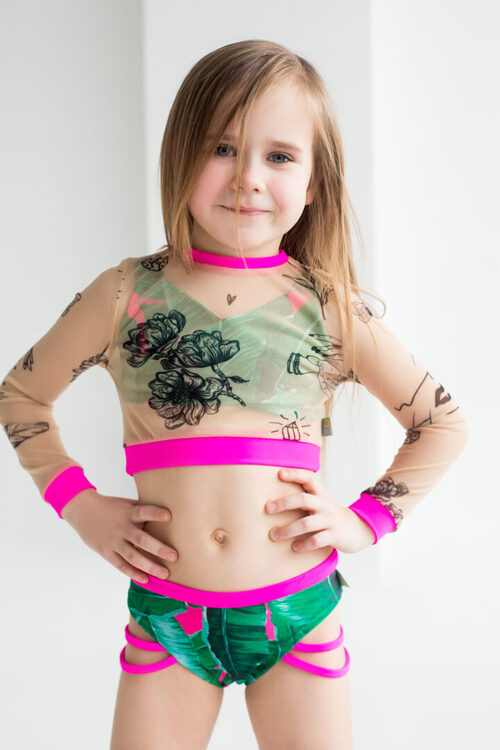 Купальник детский рашгард ТАТУ из spf35