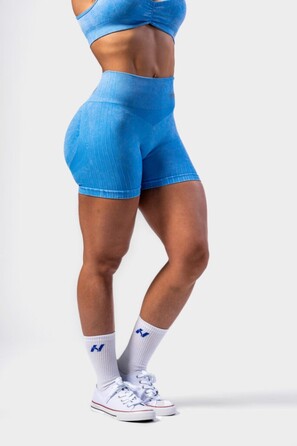 Шорти Nebbia High Waisted Push-Up Shorts TOTALLY SEAMLESS Blue 304