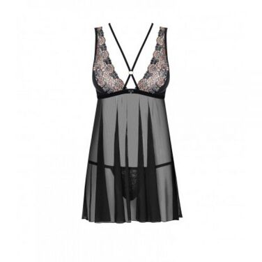 Бебидолл Obsessive 873-BAB-1 babydoll & thong S/M