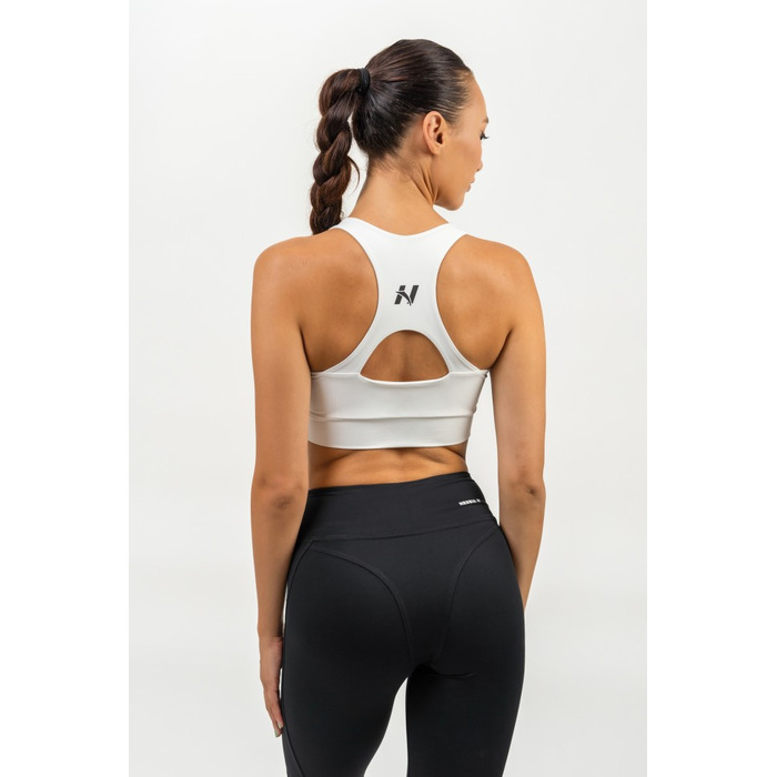 Топ Medium-Support Racerback Sports Bra AGILE White 471
