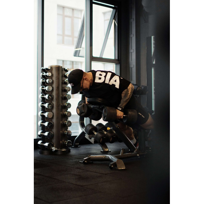 Футболка Nebbia Oversized T-shirt LIFTING CLUB Black 353