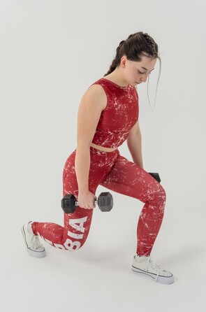 Легінси Nebbia Workout leggings ROUGH GIRL Red 616