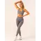Топ Ryderwear Lift Rib Seamless Halter Sports Bra - Charcoal