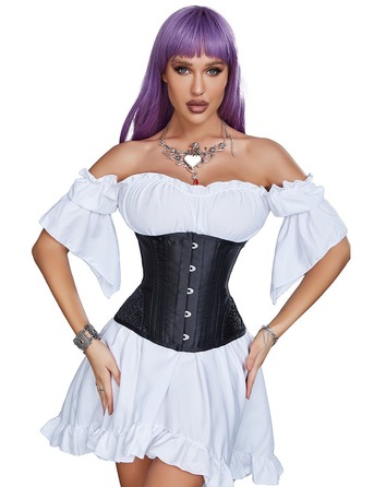 Корсет Star Night Corset с крючками и шнуровкой, черный, XL (без коробки)