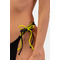 КУПАЛЬНЫЕ Nebbia ТРУСИКИ DOUBLE SIDE-TIE BIKINI BOTTOM NEON BLACK 452