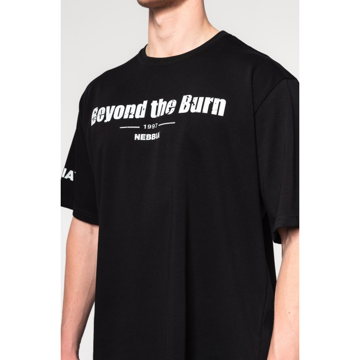 Футболка Nebbia Heavyweight Cotton Oversized T-shirt GRIND Black 356