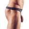 Чоловічі стрінги Sven Joy Ment Men's String еротичні з отворами, чорні