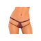 Трусики DIVE DEEP OPEN BACK PANTY BURGUNDY, S/M
