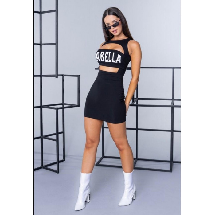 VESTIDO NEUTRAL FLOWERS 21704