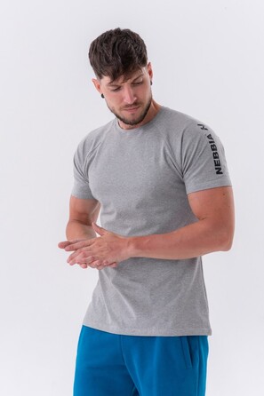 Футболка Sporty Fit T-shirt 'Essentials” Light Grey 326