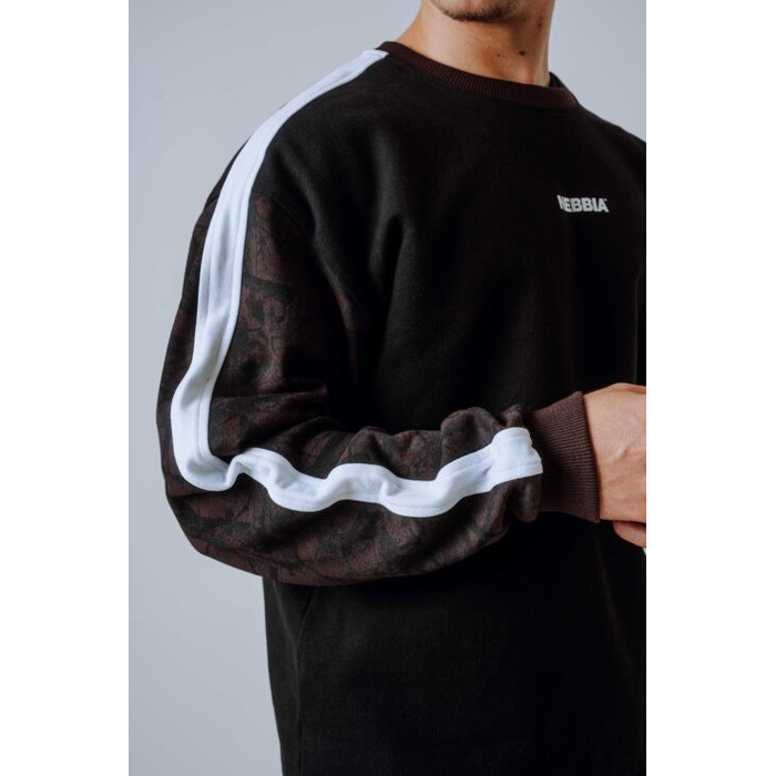 Світшот Nebbia Relaxed Sweatshirt POWER Dark Brown Camo 903