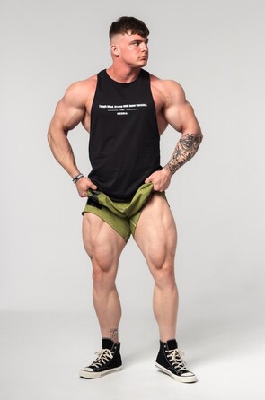 Шорти Nebbia Washed-off Gym Sweatshorts NO BS Green 367