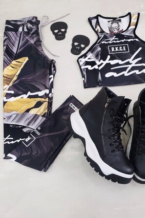 Легінси Rock Code Legging Elastic Golden Feather