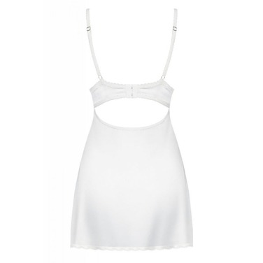 Пеньюар Obsessive 871-CHE-2 white Chemise L / XL