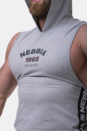 МАЙКА З КАПЮШОНОМ LEGEND-APPROVED HOODIE TANK TOP LIGHT GREY 191