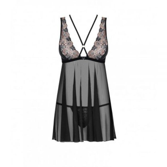 Бебидолл Obsessive 873-BAB-1 babydoll & thong S/M