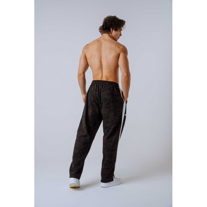 Штани Nebbia Relaxed Sweatpants POWER Dark Brown Camo 904