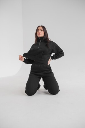 Кофта на флісі Victory Winter Style On Fleece Black/One Size