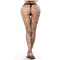 Колготки безшовні у велику сіточку Star Night Fence Pantyhose чорні, XS-M