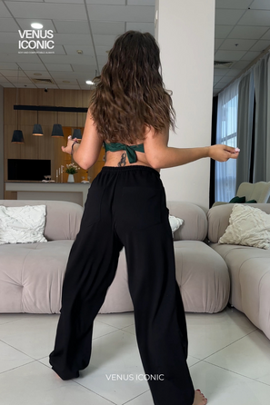 Карго Culottes Venus Iconic Чорні Вільні для Танців та Повсякденного Носіння
