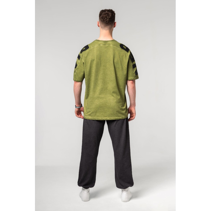 Штани Nebbia Washed-off Gym Sweatpants Baggy Style GYM BRO Black 373