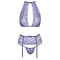 Комплект сексуальний Kissable Suspender Set S/M
