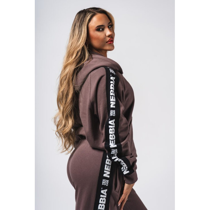 Худі Nebbia Classic Hoodie OFF-DUTY Dark Brown 489